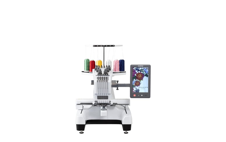 Brother PR680W six-needle embroidery machine product view