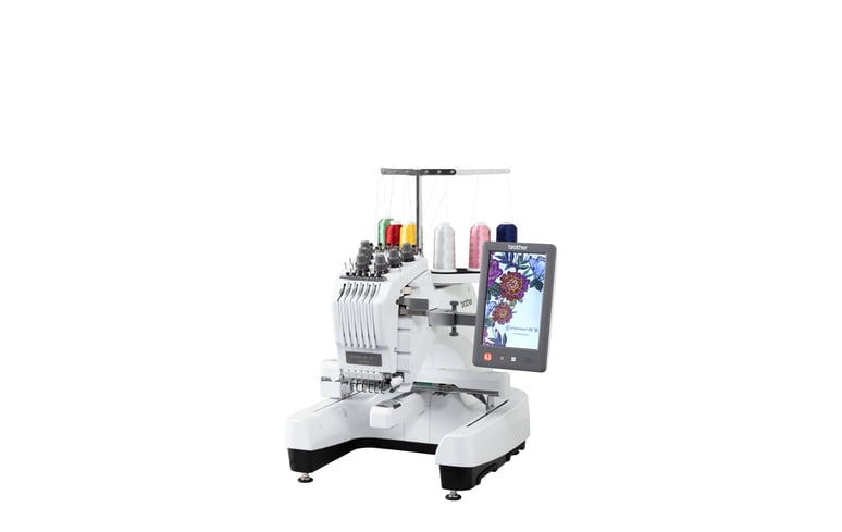 Brother PR680W embroidery positioning and workspace