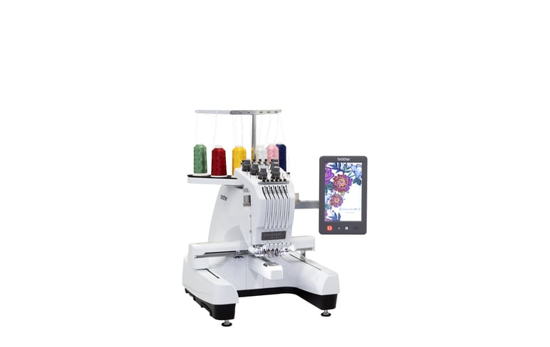 Brother PR680W professional multi-needle embroidery features